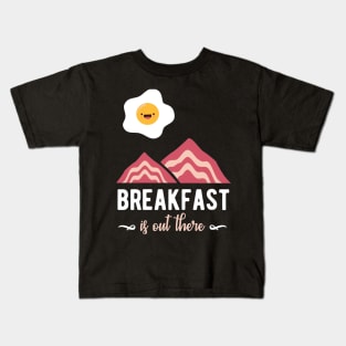 Egg and Bacon breakfast Kids T-Shirt